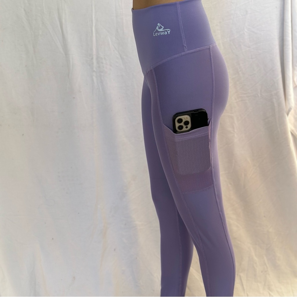 LEVWAY Leggings-NEW BRAND-Sportswear. Supplex material, Exercise